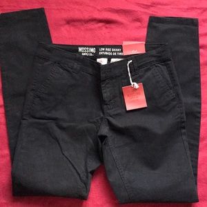 Mossimo Low Rise Skinny black jeans